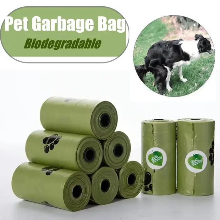 Intensification EPI biodégradable sac poubelle pour animaux de compagnie sacs de merde de chien distributeur