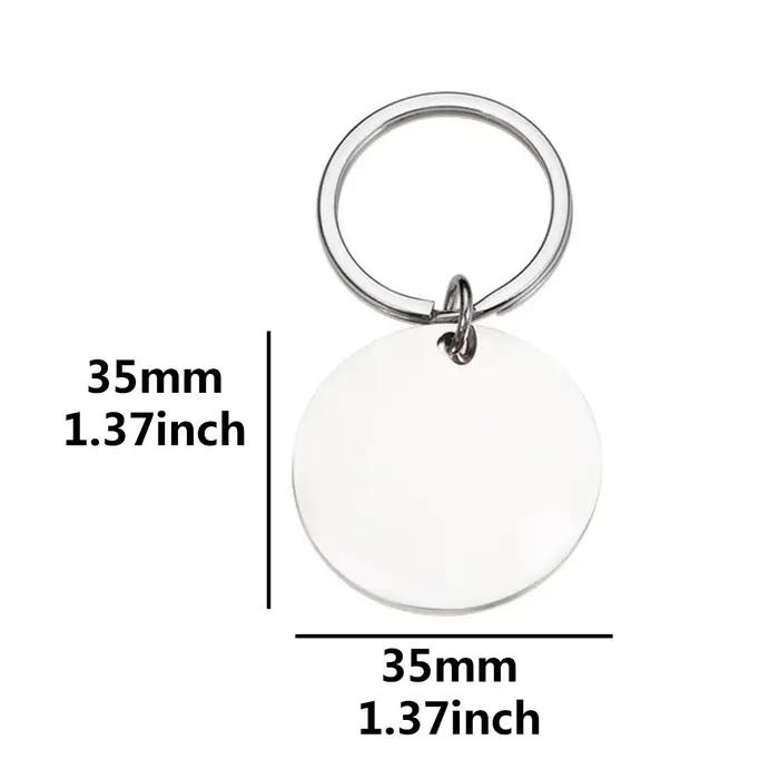 1 pièce - Plaque d'identification pour chien en acier inoxydable personnalisée avec gravure double face pour nom