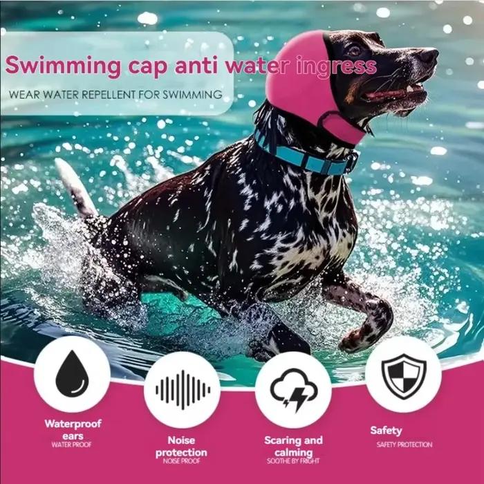 Couvre-oreilles pour chien réduction du bruit protection auditive anti-bruit apaisant étanche réglable pour animaux de compagnie toutes saisons occasions spéciales concerts feux d'artifice orages chiens chiots chiens de compagnie chiens de grande taille chiens de petite taille chiens de taille moyen