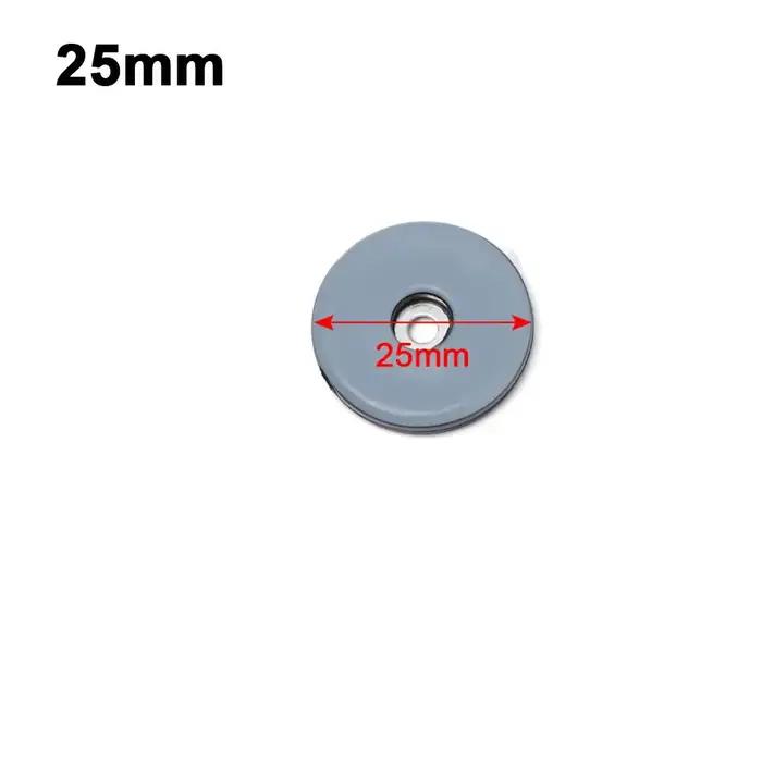 Protège-sol pour meubles en PVC rond à coussin coulissant pour pieds de table et chaise 8 pièces base de déplacement facile pour salon bureau et autres pièces occasions spéciales