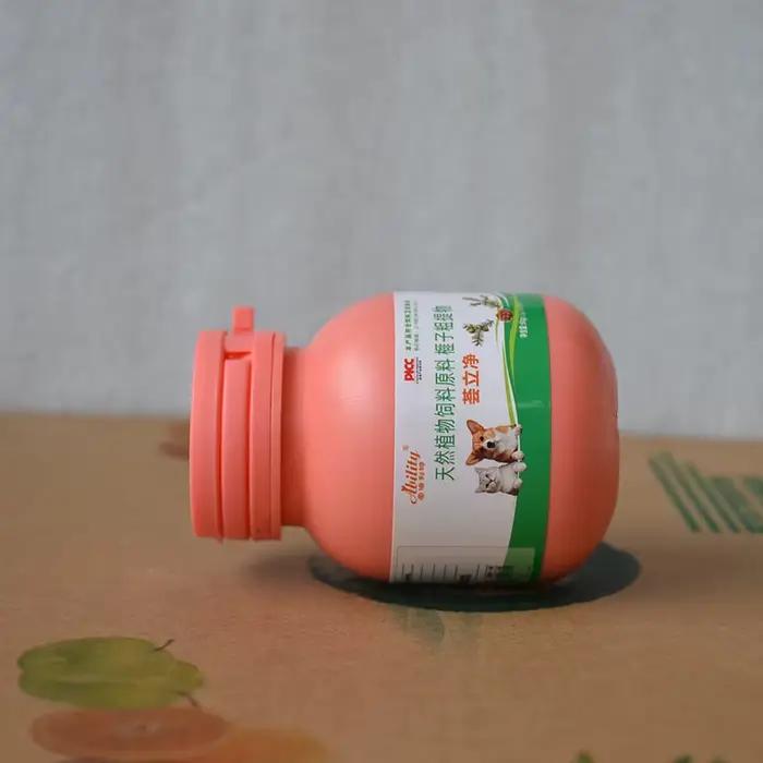 Doux soin contre parasites internes et externes pour chiens et chats protégeant de vers ronds nematodes puces et tiques