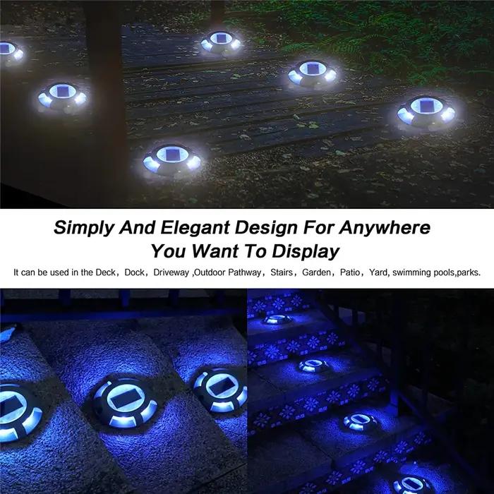 Lampe solaire Led d'extérieur, imperméable, luminaire décoratif d'extérieur, idéal pour un jardin, u
