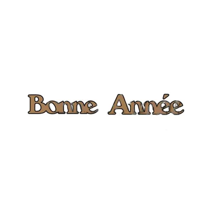 Bonne chanoe Pour Toi mots français communs matrices de découpe en métal pour bricolage Scrapbooking artisanat papier cartes de voeux faisant modèle