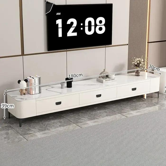 Meubles De télévision simples nordiques Glamour rangement européen salon moderne meuble De télévisio