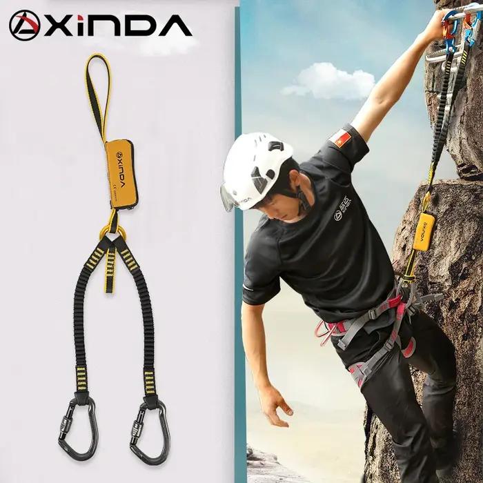 Ceinture de Sécurité Lanière Harnais Xinda Haut Résistance Portable Anti-Chute Pourgrimpeurs Alpinistes Randonneurs Occasions Spéciales