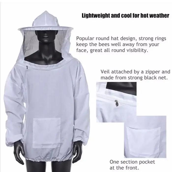 Vêtements pour apiculture, demi-apiculture, Anti-abeilles, taille respirante, pour garder les abeilles, professionnel en plein air, Z8N1