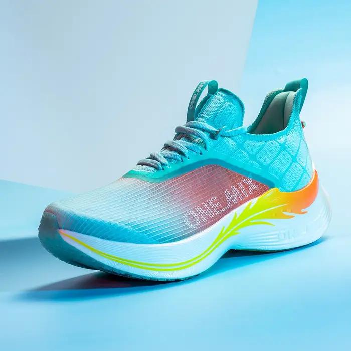 ONEMIX Original chaussures de course en Fiber de carbone Marathon professionnel Ultra-léger rebond a