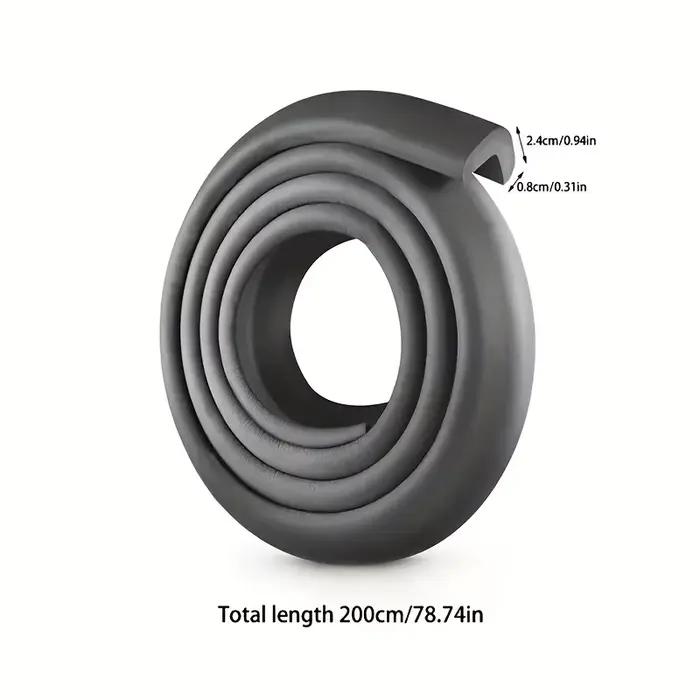 Protecteur d'angle - en caoutchouc durable, facile à installer, empêche efficacement les rayures, stabilise la position du meuble
