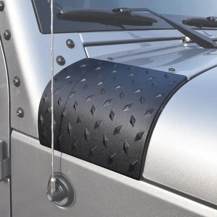 Autocollant de protection de capot de voiture pour Jeep Wrangler JK, pare-balles, pilier A, housse d