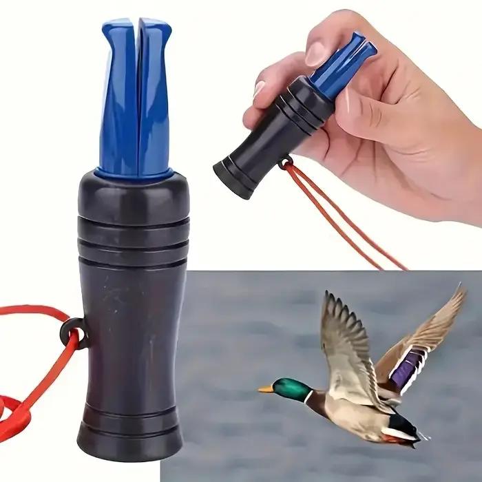 Sifflet leurre canard imitation plastique camping chasse appel oiseaux équipement plein air