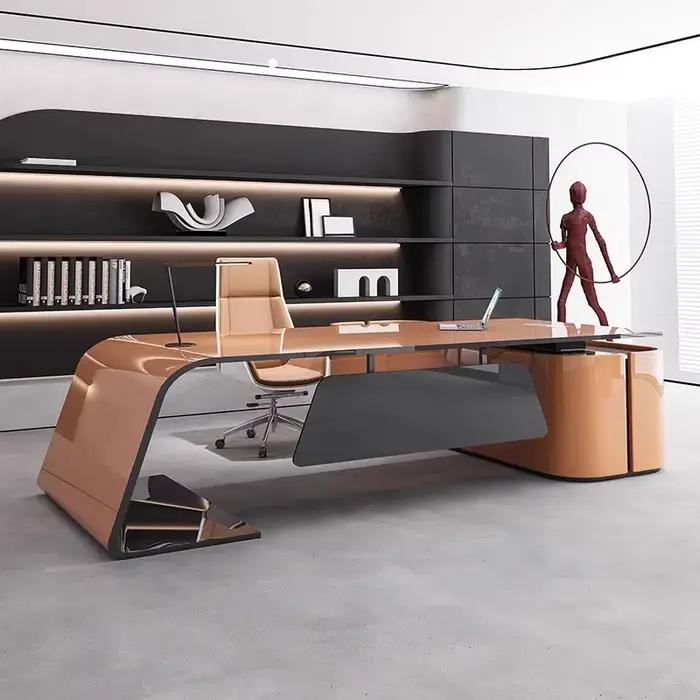 Organisateur bureau moderne travail esthétique jeu écriture bureau Design luxe lecture Mesa Ordenador accessoires pour la maison