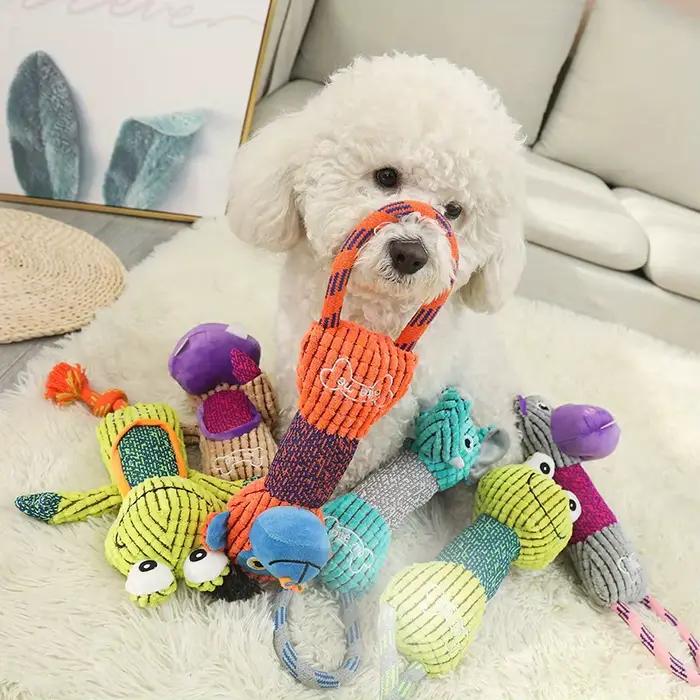 Jouet pour chien en forme d'animaux