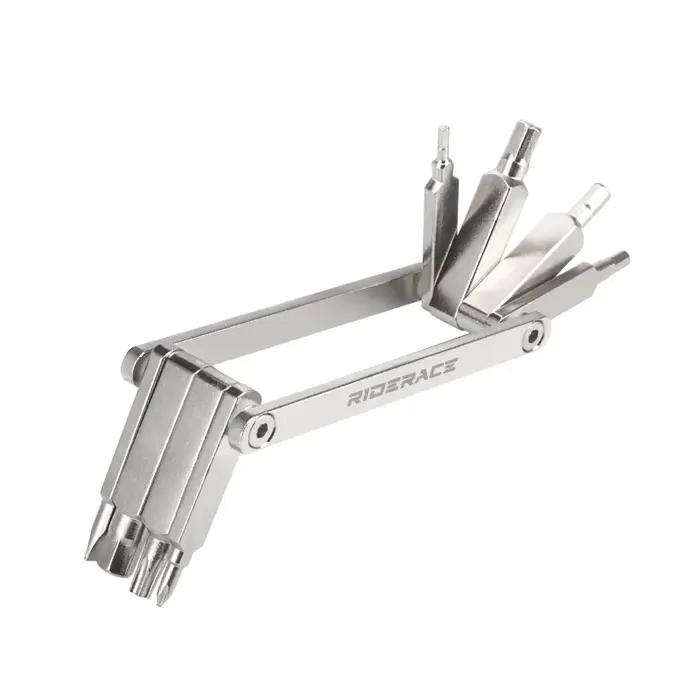 Kit d'outils multifonctionnels pour réparation de vélo, clé à rayons hexagonale pliable, coupe-chaîne VTT, tournevis pour vélo de route et de montagne, outils pratiques pour cyclistes