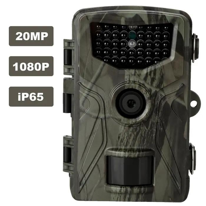 Caméra de chasse 20MP avec vision nocturne infrarouge pour la surveillance de la faune et la sécurisation de la propriété occasions spéciales chasseur photographe animalier