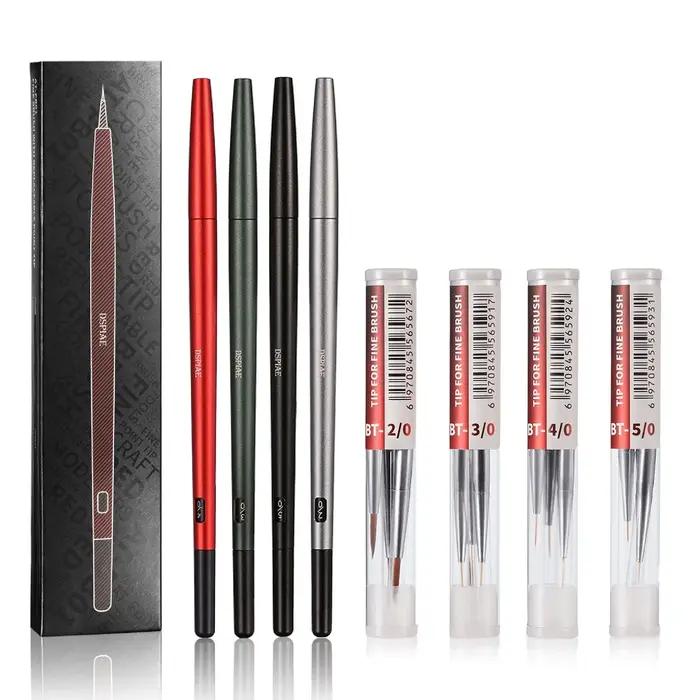 DSPIAE stylo AT-FB en alliage d'aluminium noir rouge vert gris AT-FBRD AT-FBBK tenir PBT-2/0 PBT-3/0