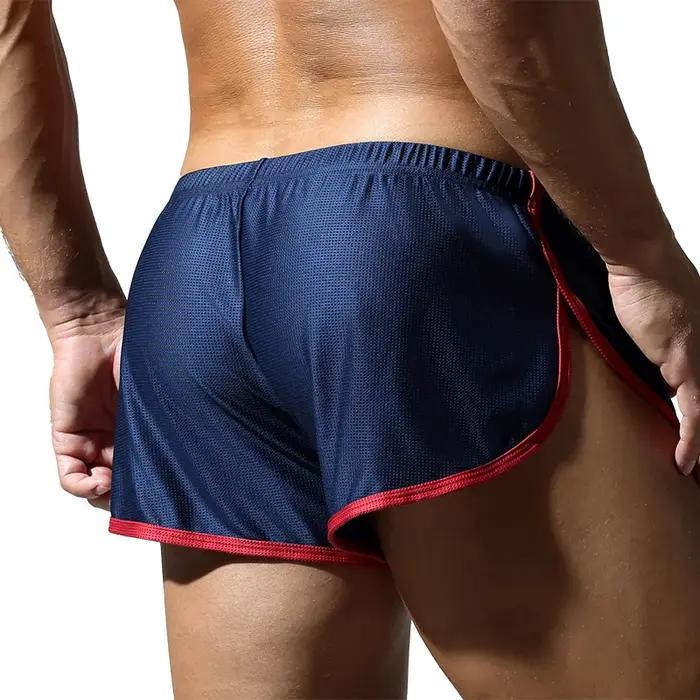 TAUWELL Maillot de bain décontracté taille basse pour homme avec fentes