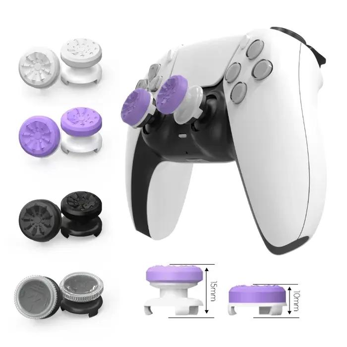 Capuchons d'extension de poignée pour manette de jeu PS4, 2 pièces, poignées de bâton de pouce, couvertures de taille haute/basse pour PS4 5, Xbox