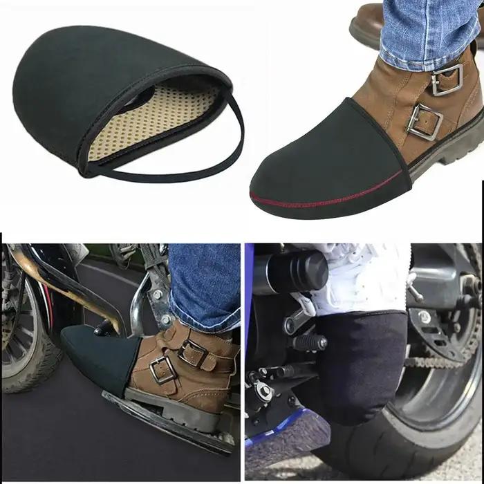 Protège-chaussures de moto antidérapant pour levier de vitesse, housse de protection imperméable pour botte de moto