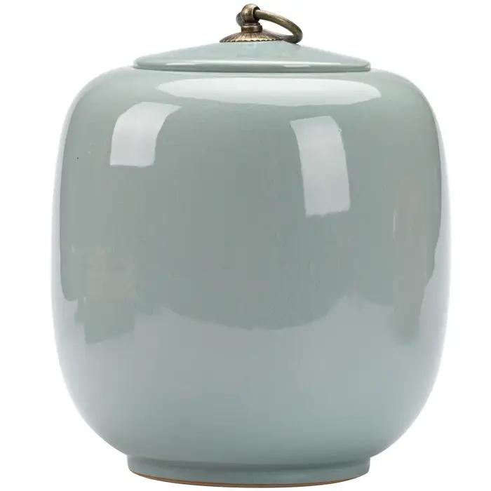 Urne pour animaux de compagnie de grande taille Urnes en céramique de crémation colossale