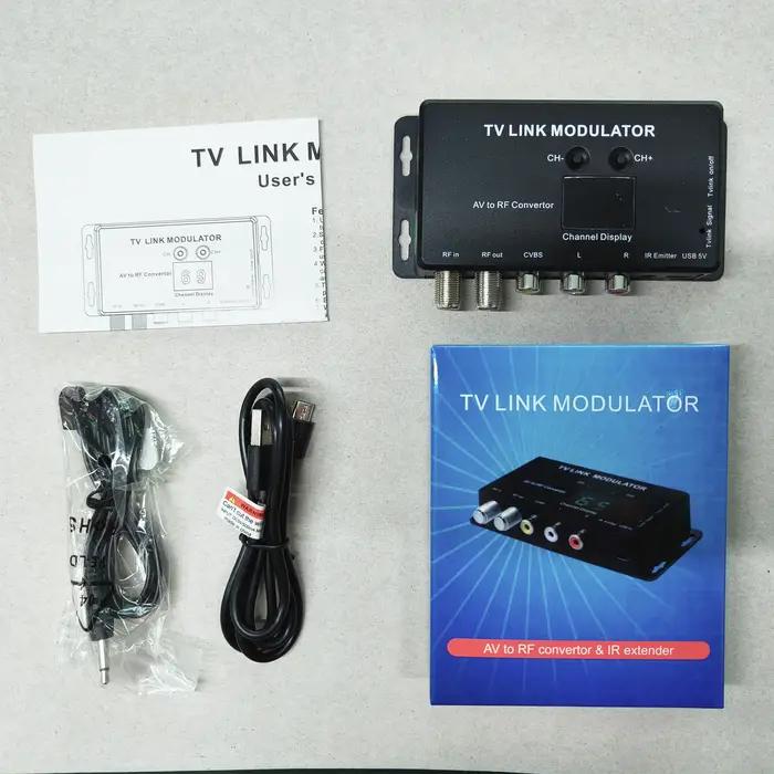 Modulateur TV LINK, AV vers RF