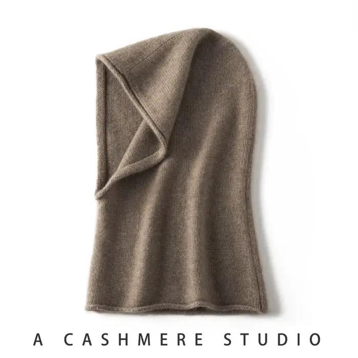 Chapeau en pur cachemire pour femme, écharpe pour femme, chapeaux chauds d'extérieur, casquette fill