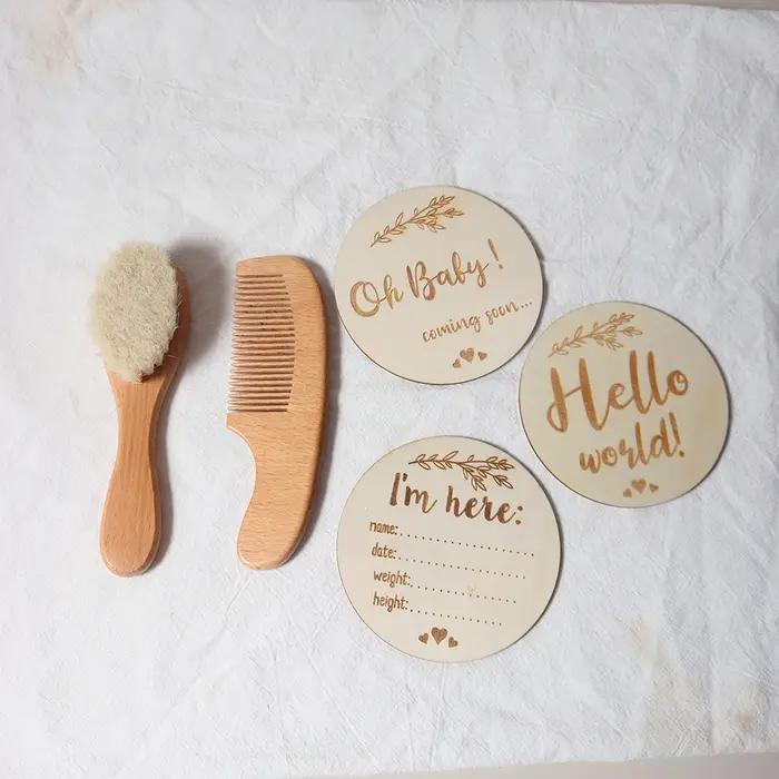 Ensemble de brosses et peignes pour bébé