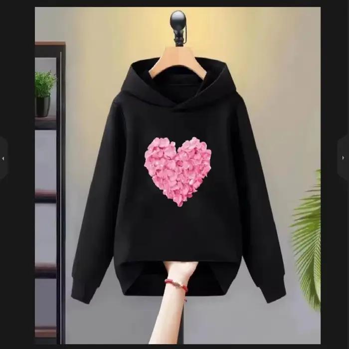 Sweat à capuche pour enfants, vêtements chauds d'automne et d'hiver pour filles amusantes, manteau s