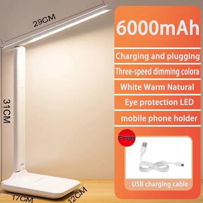 Lampe de Table LED Protection des yeux tactile Dimmable LED