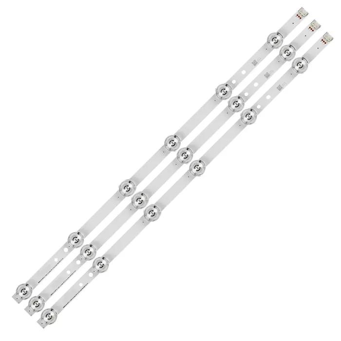 3 x Bande de rétroéclairage LED pour TV 32 ", innotek drt 3.0 32 LGIT drt3.0 WOOREE A/B UOT 32MB27VQ
