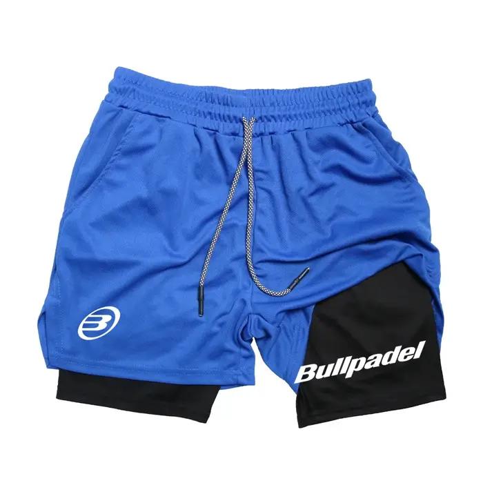 Shorts de sport de padel pour hommes, shorts de tennis respirants, pantalons de badminton à séchage