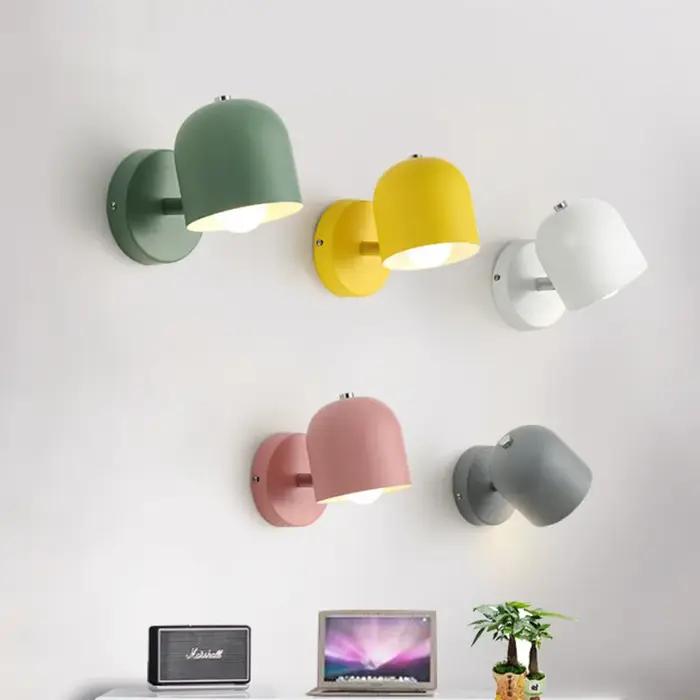 Applique Murale en Fer au Design Moderne Simple, Luminaire Décoratif d'Nik, Idéal pour une Chambre à