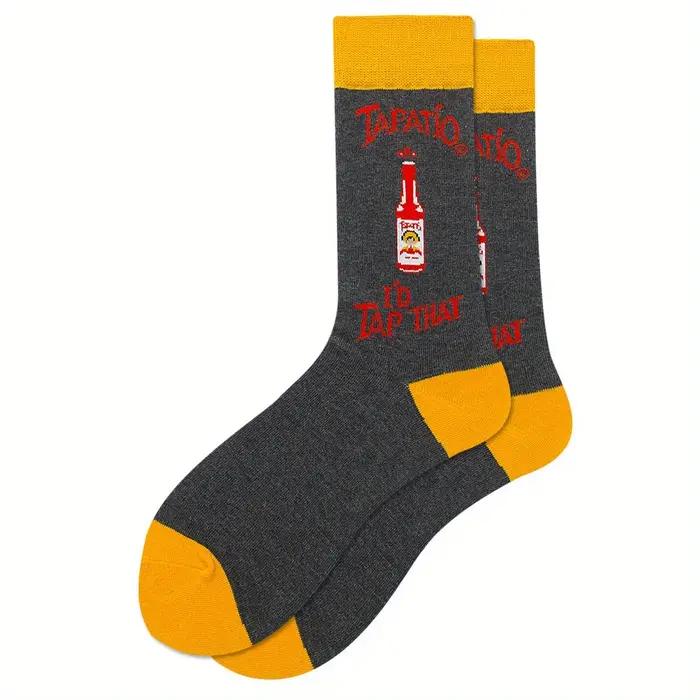 Chaussettes longues pour homme imprimées outils - Design personnalisé unique et original pour style décalé