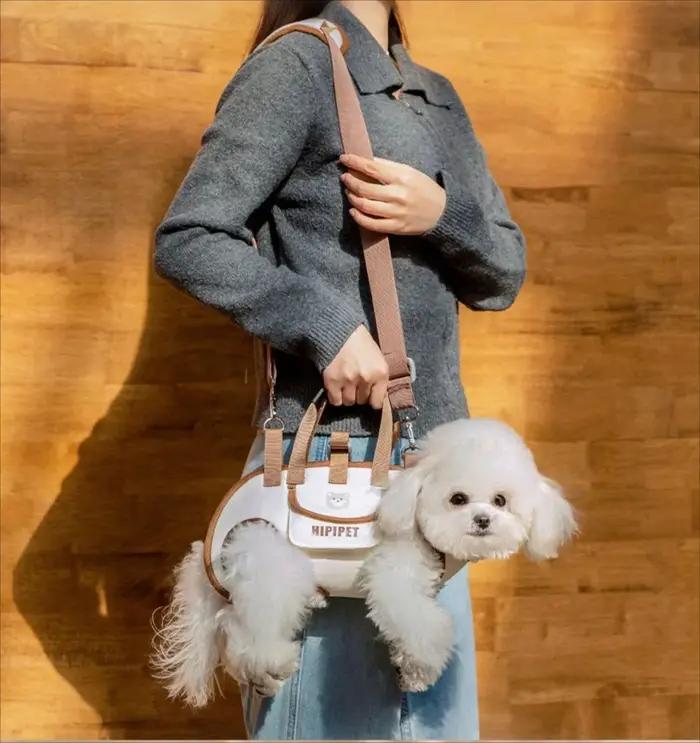 Sac à dos de traction multifonctionnel et respirant pour chien