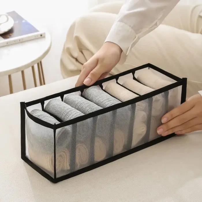 Organisateur de vêtements pantalons vêtements jean boîte de rangement armoire placard Organization s