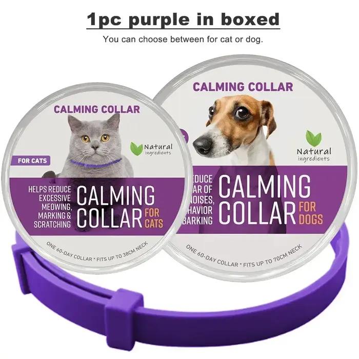 Colliers apaisants naturels pour chiens et chats