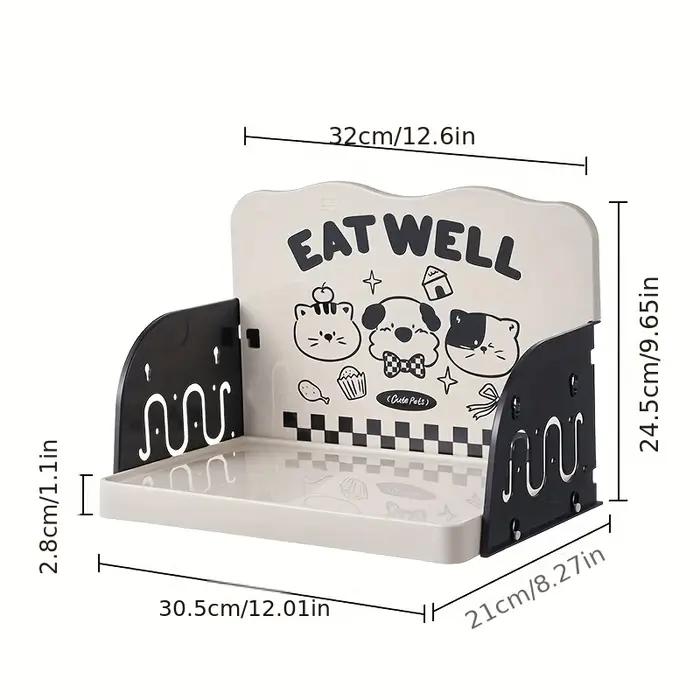 Table d'alimentation pour animaux de compagnie