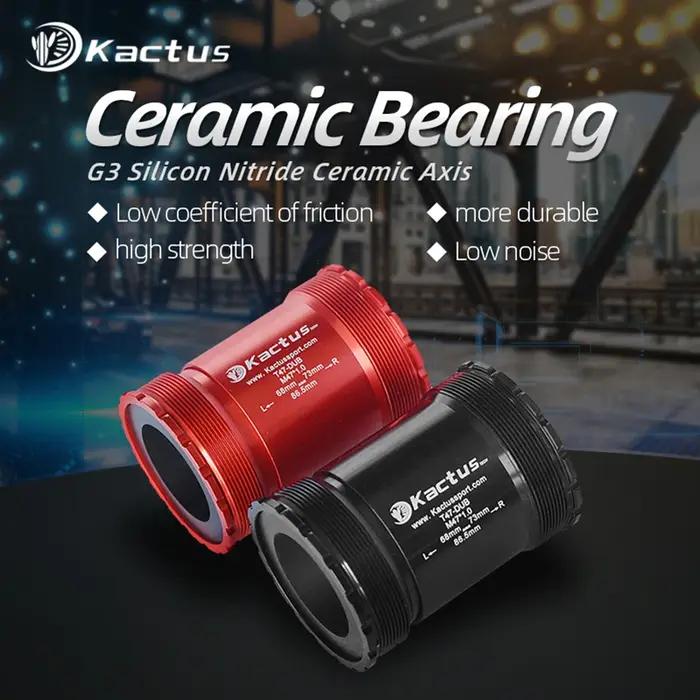 Support de pédalier de vélo en céramique KACTUS BB T47-DUB, largeur 86.5mm, pour manivelle SRAM DUB,
