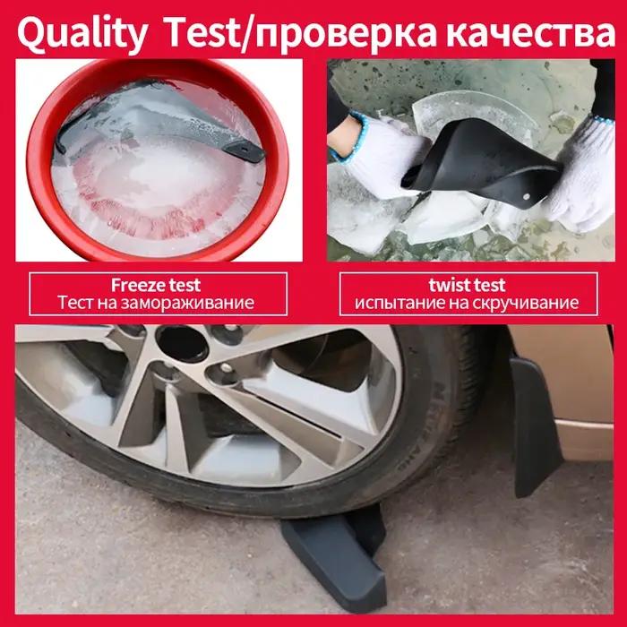 Bavettes de voiture garde-boue pour Jeep Compass 2011-2016