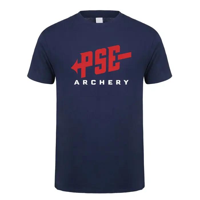 Pse Huntinger tir à l'arc hommes t-shirt été décontracté à manches courtes T-shirts Mans dessus frais Pse tir