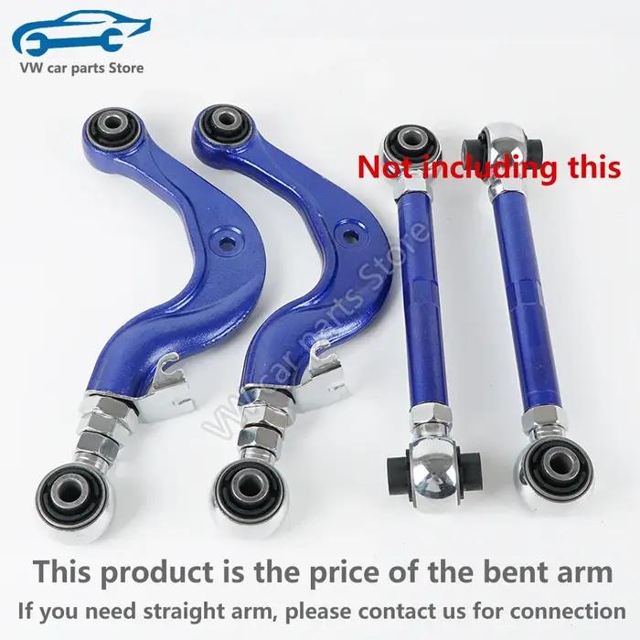 Verrerie Bras de commande de carroCumbria supérieur arrière réglable, VW Golf, Jetta, Passat CC, Tig