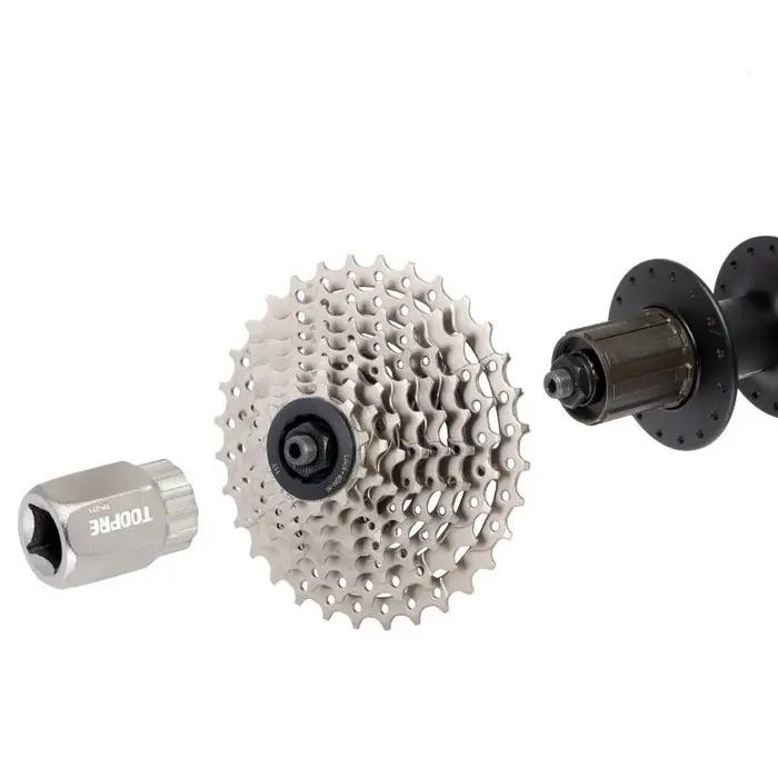 Outil de réparation de retrait de roue libre de Cassette de vélo, dissolvant de roue de chasse pour