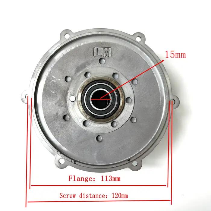 Couvercle de Cassette d'entraînement arrière de moteur à moyeu petit, 250W 350W, pièce de rechange p