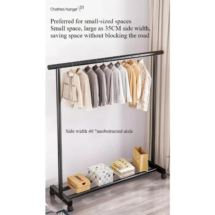 Séchoir à linge vertical mobile pour balcon domestique