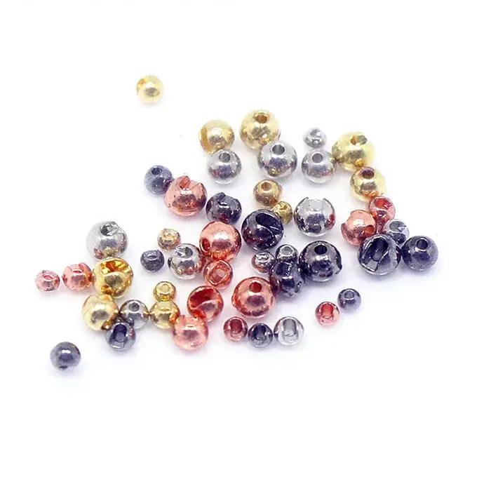 Perles à tête ronde pour pêche à la mouche, 20 pièces/paquet, 5 tailles