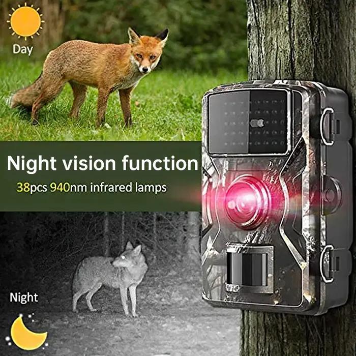 Caméras de chasse 16MP 1080P avec Vision nocturne infrarouge 940nm
