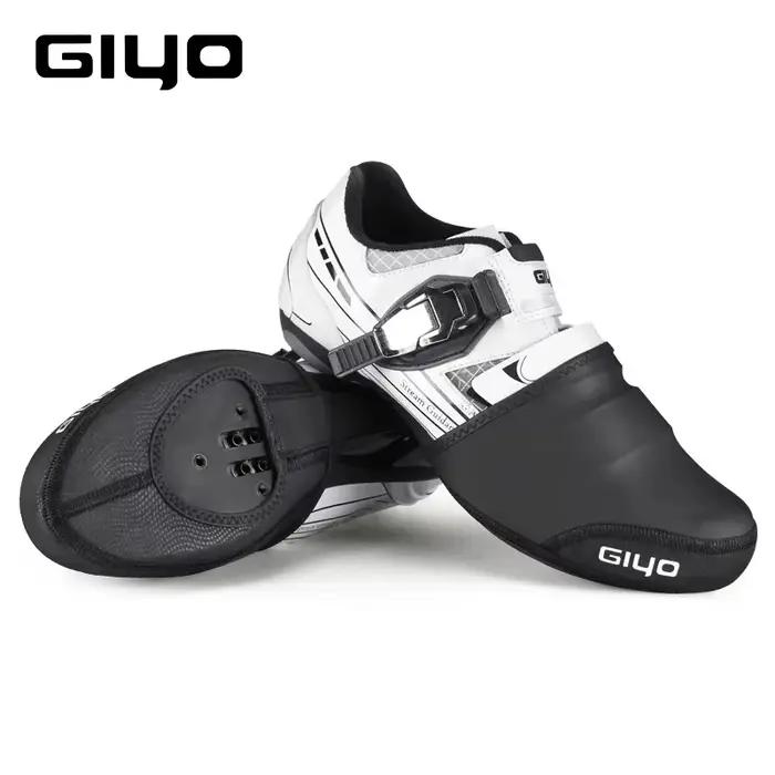 GIYO couvre-chaussures imperméables anti-dérapant chaud protecteur réfléchissant demi-orteil couvre-