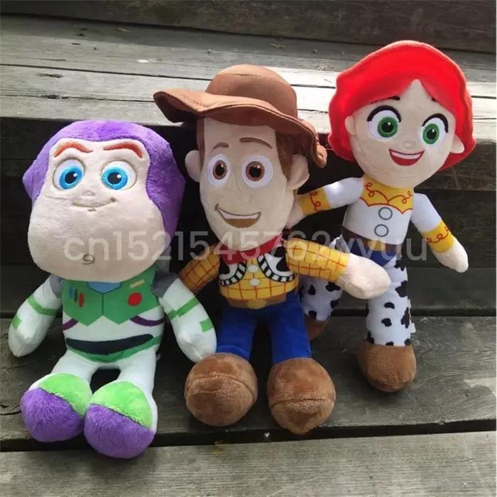 23 cm mignon Woody Buzz Lightyear peluche jouet belle peluche Anime Jessie peluches pendentif dessin