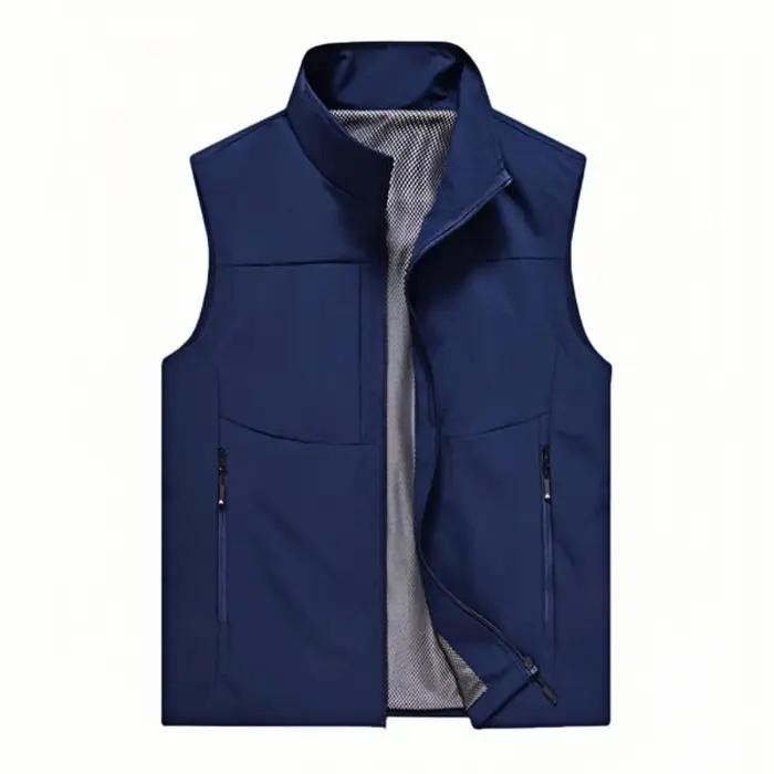 Gilet homme décontracté hiver polaire élégant pour bureau et occasions spéciales four seasons adaptable