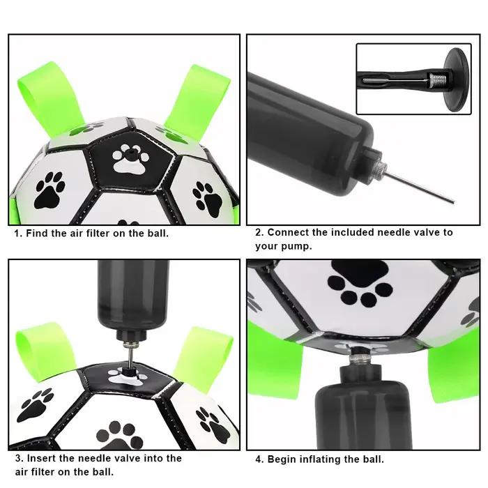 Jouets interactifs de Football pour animaux de compagnie