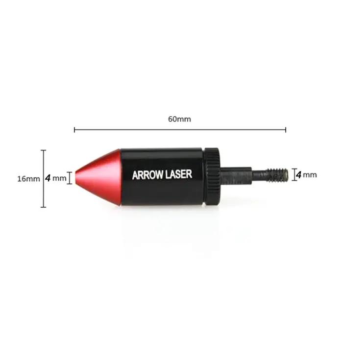 Visée Laser pour tir à l'arc, arbalète de chasse, collimateur, point rouge, flèches d'arc, BoreSighter